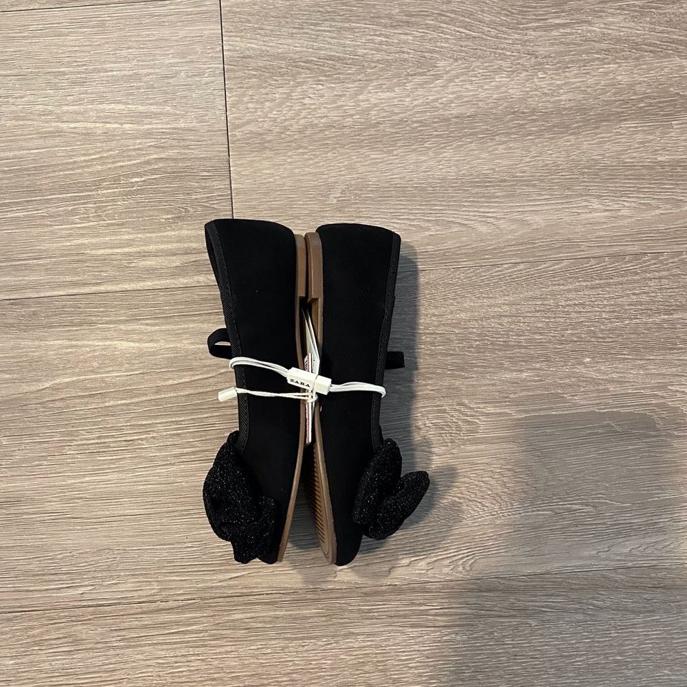 *NEW* Zara kids Mary Jane sparkling bow flats - Picture 5 of 6